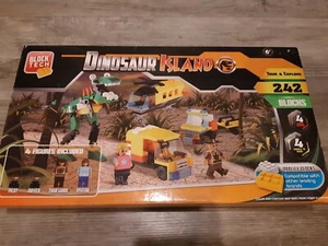 Block Tech DINOSAURIO ISLA Juego 242 piezas Tour y Explora - Imagen 1 de 1