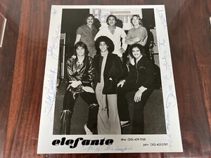 Vintage John Elefante Melodic Hard Rock Aor Elefante handsigniertes Bandfoto - Bild 1 von 24