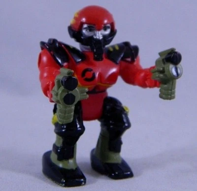 Z-Bots MALFACTER Voids Copbot 2" Action Figure Galoob Micro Machines - Image 1 of 4