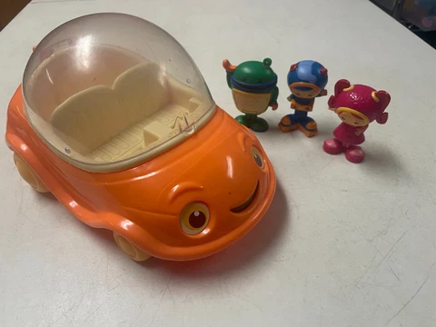 MATTEL TEAM UMIZOOMI LARGE ACTION FIGURE CAR WITH CHARACTERS  EUC Cover