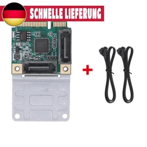 Mini PCI-E zu SATA3.0 Adapter B+M Key Erweiterungskarte 2/4 SATA 3.0 (B) - Bild 1 von 11