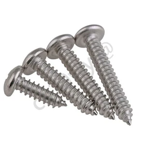 Tornillos autorroscantes Phillips 304 de acero inoxidable M5/M6/M8 cabeza de chapa - Imagen 1 de 6
