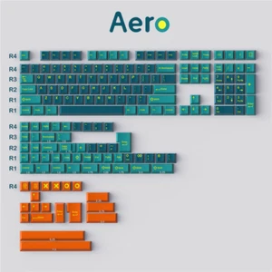 Zrób to sam Aero Keycap Profil wiśniowy 173 klucze ABS DOUBLE SHOT do Cherry MX - Zdjęcie 1 z 4