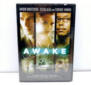 Awake (DVD) Jessica Alba, Terrence Howard Weinstein 2008 (New Sealed) - Foto 1 di 2