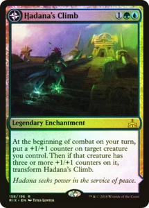 MTG HADANA'S CLIMB // WINGED TEMPLE OF ORAZCA FOIL Rivals of Ixalan NM - Bild 1 von 2