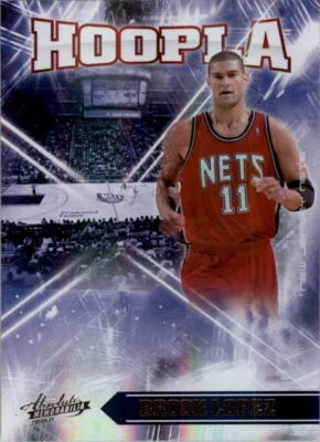 2010-11 Absolute Memorabilia Hoopla Spectrum #2 Brook Lopez/100 - NM-MT - Image 1 of 2