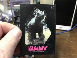 1985 Topps Baby Sticker Card # 4