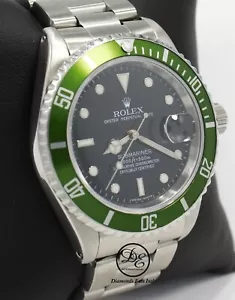 ROLEX Submariner 16610 Oyster Date SS Black Dial Men's Watch *MINT CONDITION*  - Picture 1 of 12