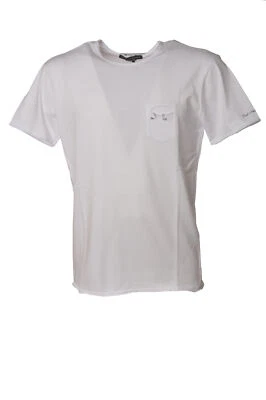 Camiseta Manga Corta para Hombre Daniele Alessandrini Cut it XL Color Blanco Foto 1 de 3