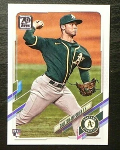 2021 Topps Series 2 Baseball ROOKIE #656 Daulton Jefferies Oakland Athletics - Picture 1 of 2