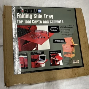 New US General Folding Side Tray For Tool Cart New Unopened Part! Ships Fast! - Picture 1 of 13