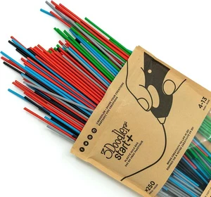 3Doodler Start Filament Refill Bag X250 Strands 1250ft Primary Red Blue Green - Picture 1 of 4