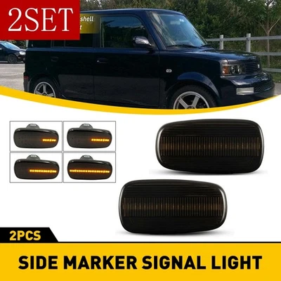 Juego de 2 luces marcadoras laterales guardabarros xA xB para 2004-2006 LH & RH SCION xA xB Foto 1 de 4