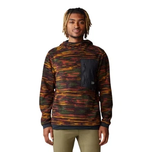 Mountain Hardwear First Tracks Fleece Pullover Hoody Men's Winter Jacket, Iron O - Picture 1 of 3
