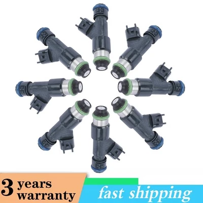 8Pcs Fuel Injector for GMC Savana Sierra 1500 Yukon/Yukon XL 1500 5.3L 2007-2009 - Image 1 of 4