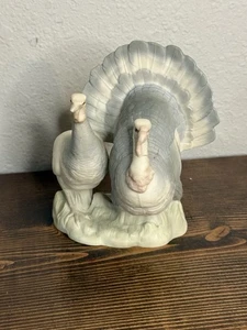 Lladro Retirado 4525 Raro Encontrar Pavos De Colección Sin Caja Reparada - Imagen 1 de 10