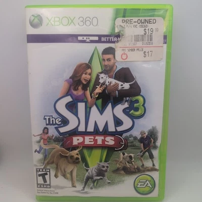 The Sims 3: Pets -- Limited Edition (Microsoft Xbox 360, 2011) - Image 1 of 3