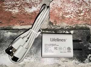 Cargador USB Lifelines SOLO para difusor de velas sin llama cargador original de 2 piezas - Imagen 1 de 6