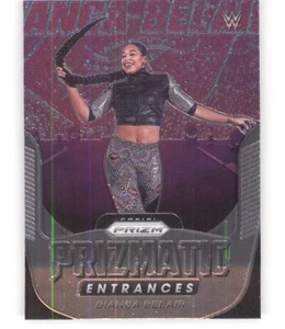 2022 Panini Prizm WWE #27 Bianca Belair Ingressi Prizmatic - Foto 1 di 2