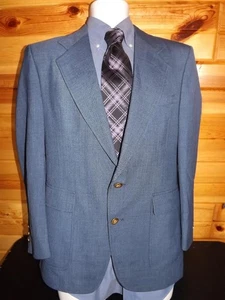 Hart Schaffner Marx Jack Nicklaus 38S Blue Brass Button Sport Coat - Picture 1 of 6