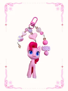 Handmade Whimsy Trinkets Keychain – Pinkie Pie - My Little Pony - Picture 1 of 8