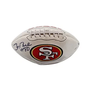 Jerry Rice SF 49ers Autografiado Firmado Fútbol (Jsa & Sports Memorabilia Holos) - Imagen 1 de 4