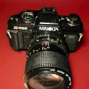 Minolta X-700 35mm Film Camera With MD 35-70mm Lens Protect Case & Carry Strap - Picture 1 of 13