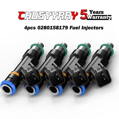 4x Inyector de combustible FJ993 para Ford Transit Connect 2010-2013 Focus 2008-2011 Foto 1 de 4