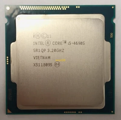 4th Gen Intel Core i5-4690S CPU 3.20GHz (Turbo 3.90GHz) 4-Core 6M LGA-1150 SR1QP - Image 1 of 4