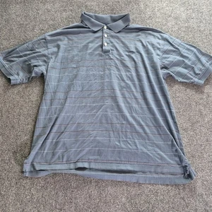 Wrangler George Strait Polo Shirt Mens XL Striped Logo Short Sleeve - Picture 1 of 10