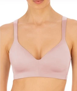 Natori 723248 Revelation Wireless Contour T-Shirt BH Rose Beige Neu Größe 34DD - Bild 1 von 5