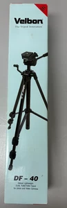 VELBORN DF-40 Deluxe leichtes Doppelfunktionsstativ 31" bis 57" 2,4 Pfund SCHWARZ - Bild 1 von 4