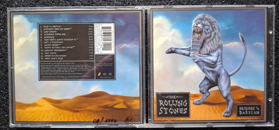 THE ROLLING STONES   -   BRIDGES TO BABYLON   -   CD  1997   -   WIE NEU - Bild 1 von 1