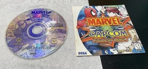 Marvel vs Capcom (Sega Dreamcast, 2000) disco e manuale autentici - testato - Foto 1 di 6