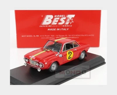 1:43 BEST Lancia Fulvia 1.3 Hf #2 Rally Montecarlo 1967 Munari Harris BE9818 - Immagine 1 di 2