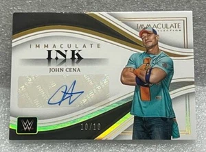 2023 Panini Immaculate Collection WWE John Cena Auto # /10 !! 🔥🔥 - Picture 1 of 2
