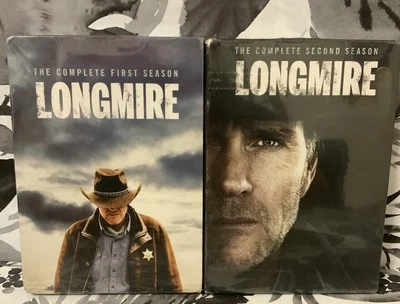 🕋 Longmire: Season First 1 & Season Second 2 DVD 🆕 - Image 1 of 3