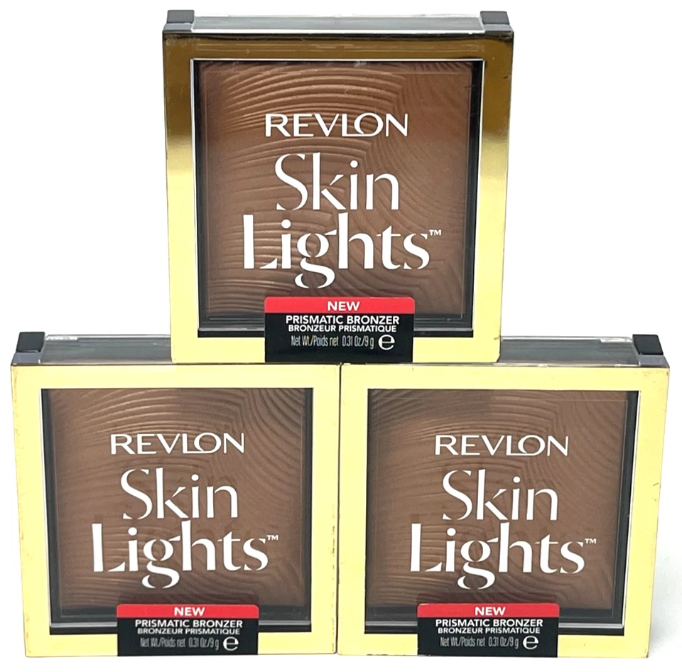 2 Revlon Skin Lights Prismatic Bronzer 115 Sunkissed Beam
