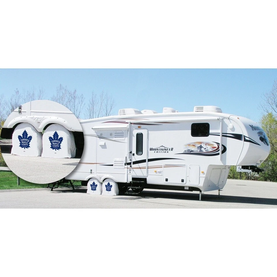 NHL - Toronto Maple Leafs Tire Shade Hockey Team Logo - Image 1 of 1