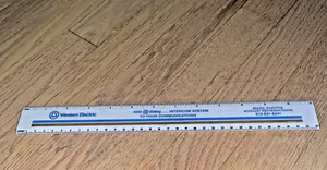 Vintage WESTERN ELEKTRISCHES LINEAL - Hinzufügen von Dialog-Gegensprechanlagen - Bild 1 von 8