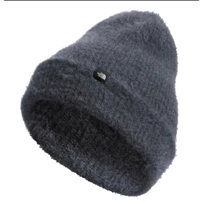 Gorro para mujer The North Face de felpa Vanadis gris jaspeado talla OS Foto 1 de 4