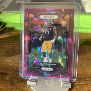 2023 Panini Prizm Rookies Purple Ice Prizm /225 Keeanu Benton #387 Rookie RC - Bild 1 von 7