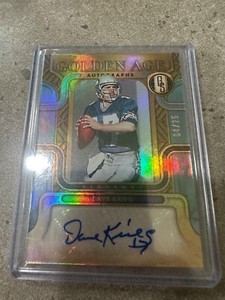 2022 Panini Gold Standard Dave Krieg Golden Age Autographs 4/25 