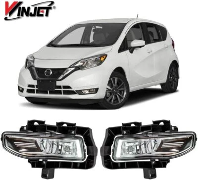 WINJET OE-Style R/L Driving Fog Lights +Wiring- Fits 2017-2019 Nissan Versa Note - Image 1 of 4