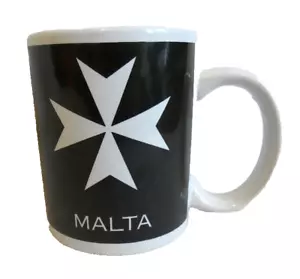 Tazza da caffè in ceramica tè Malta Cross of St. John 300 ml - Foto 1 di 4
