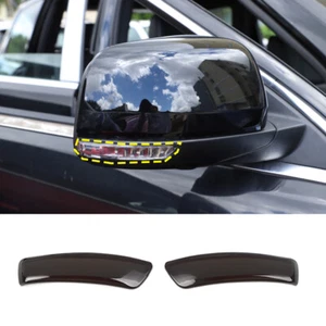 Espejo retrovisor negro ahumado luz de señal de giro moldura para Jeep Grand Cherokee 11+ - Imagen 1 de 24