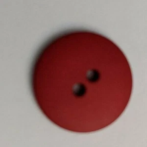Round 2-hole Matte Button - 20 mm 3/4" JHB BUTTONS (pick color) - Picture 1 of 5