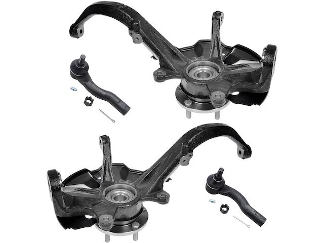 Front Steering Knuckle and Tie Rod Kit 61GBCQ65 for Mercury Milan 2010 2011 - Image 1 of 1