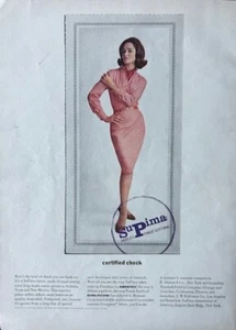 Anuncio de algodón Supima años 60 - 1963 - Imagen 1 de 1