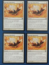 MTG 4x Emerge Unscathed x4 NM Rise of the Eldrazi Magic Playset